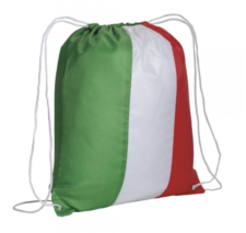 VIVA ITALIA Sacca/zaino Tricolore