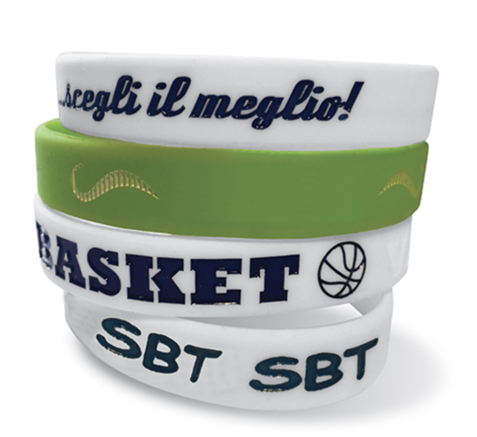 Braccialetti personalizzati in silicone adulto o bambino - immagine 4