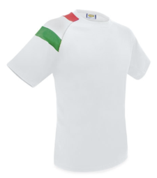 VIVA ITALIA  Maglietta Tessuto Tecnico Tricolore