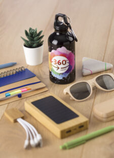 Full Color 360°  Borraccia In Alluminio Capacità 400 Ml