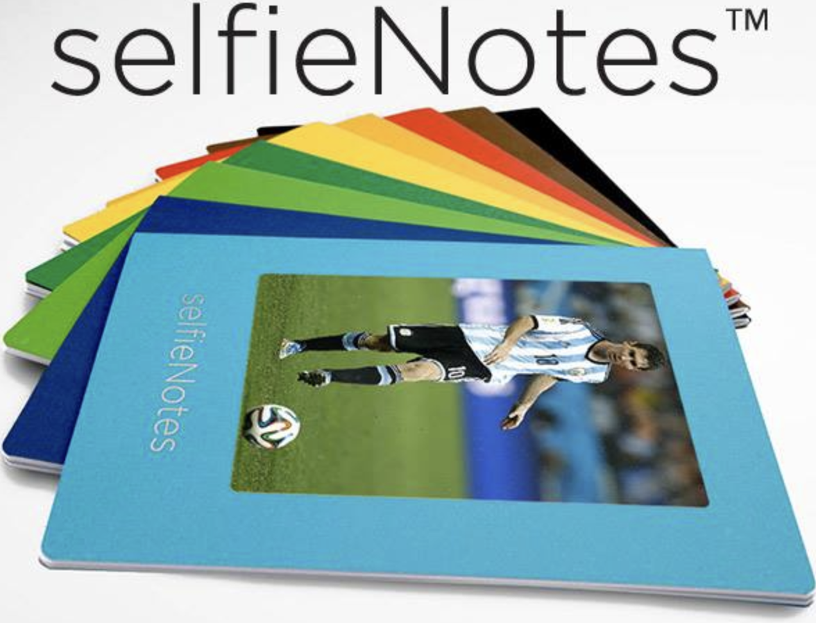Selfienotes quadernone personalizzabile