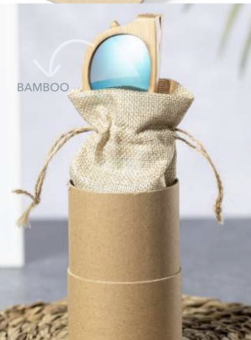 Occhiali da sole in bamboo PRESTIGE - immagine 4