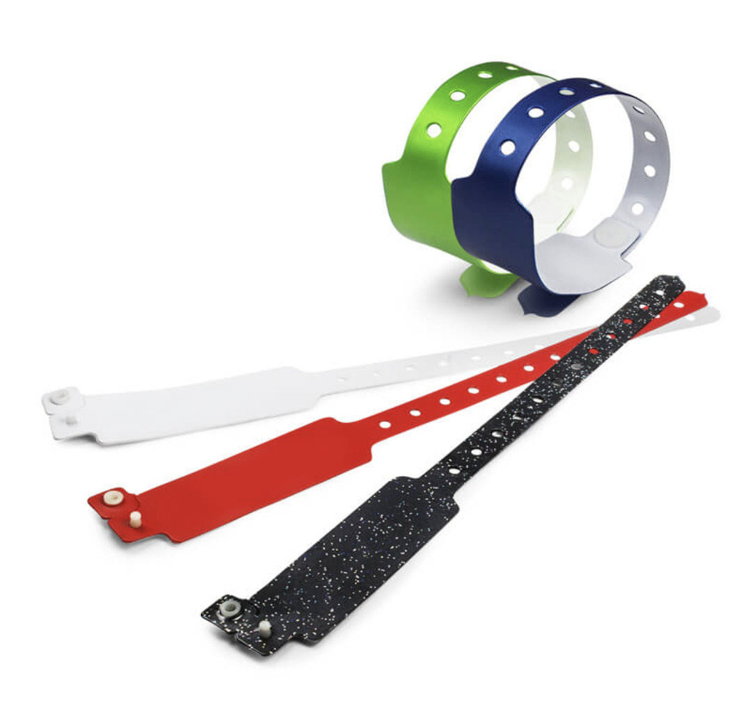 Bracciali in tessuto, plastica, Tyvek, silicone - immagine 5
