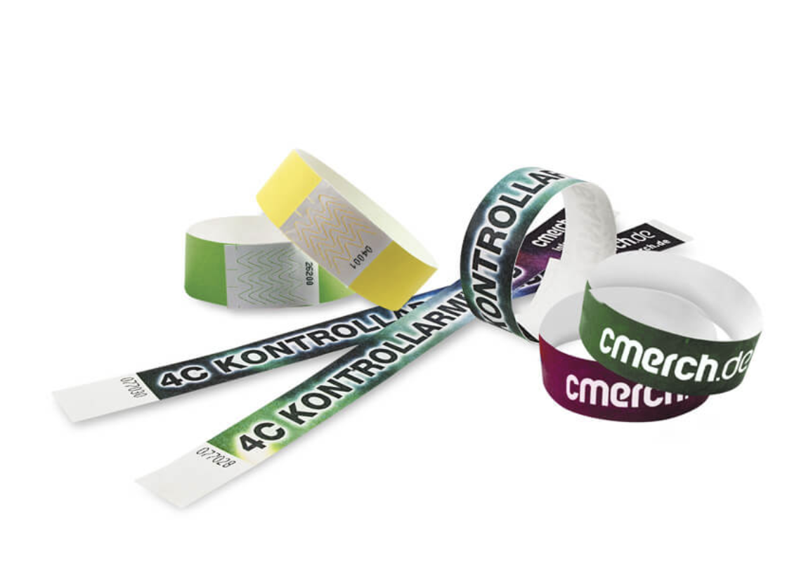 Bracciali in tessuto, plastica, Tyvek, silicone - immagine 6
