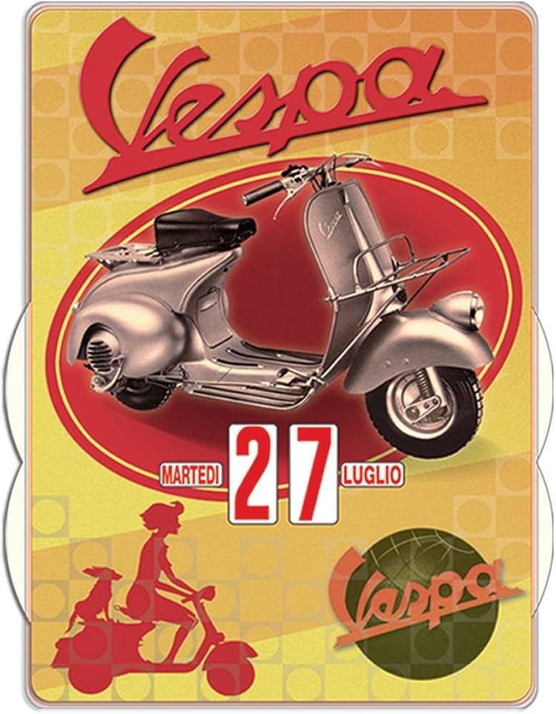 VINTAGE CALENDARIO PERPETUO