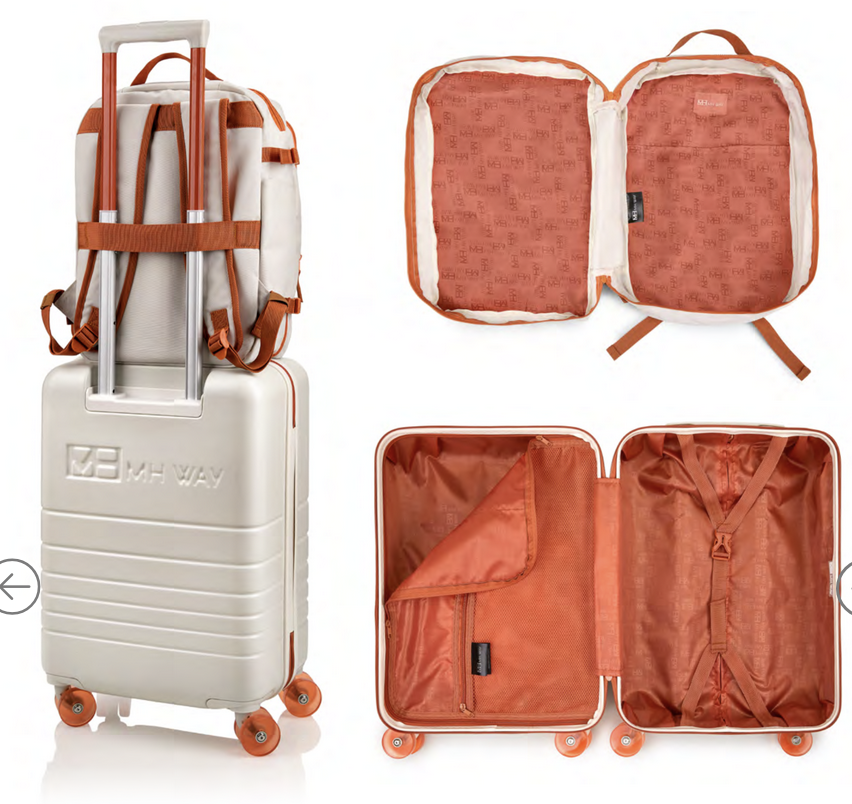 MH WAY Zaino cabin in nylon in 6 colori - immagine 2