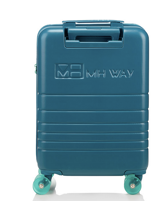 MH WAY Trolley in ABS da 20′, 4 doppie ruote silenziose in TPU semitrasparenti e multidirezionali - immagine 3