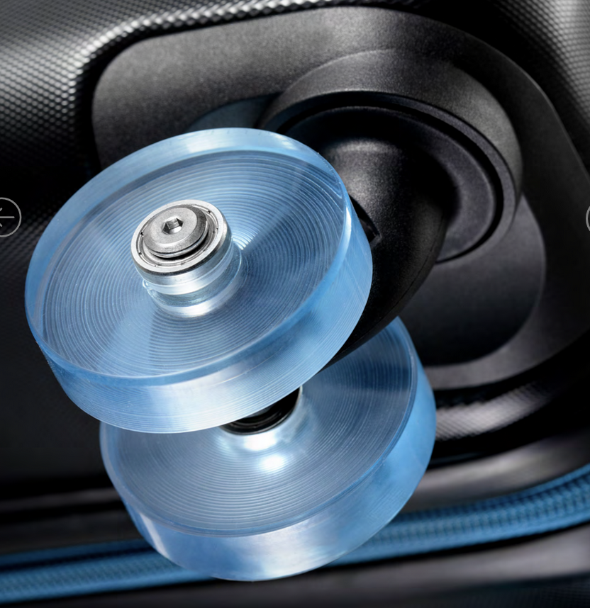 MH WAY Trolley in ABS da 20′, 4 doppie ruote silenziose in TPU semitrasparenti e multidirezionali - immagine 14